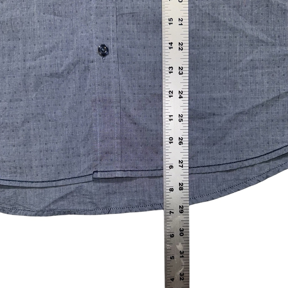 Men's 7Diamonds Groove City Button front Shirt L, Blue Floral - Picture 9 of 11